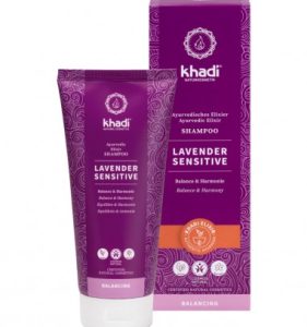 Sampon ayurvedic scalp sensibil Lavender Sensitive, 200ml – Khadi